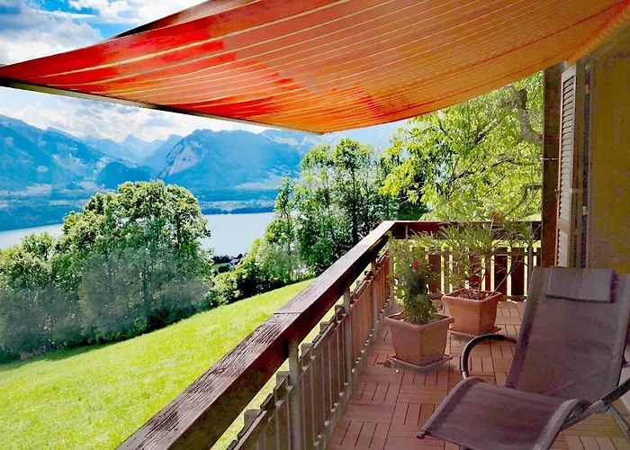 Hébergement de vacances Panoramic Lake Thun & Alps View Apartment Near Interlaken Sigriswil