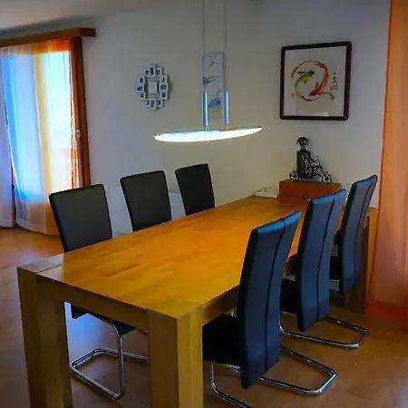 Tatil Evi Panoramic Lake Thun & Alps View Apartment Near Interlaken